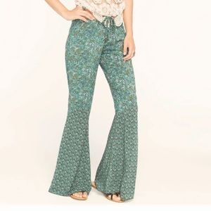 Anna Sui O’Neill Day Dreamer Beach Bell Bottom Flair Pant Size M